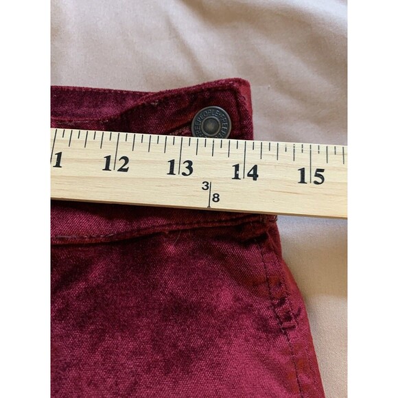 Free People Retro Velvet Mini Kimora Skirt Size 28 Academia Clueless Vampy - Picture 9 of 10